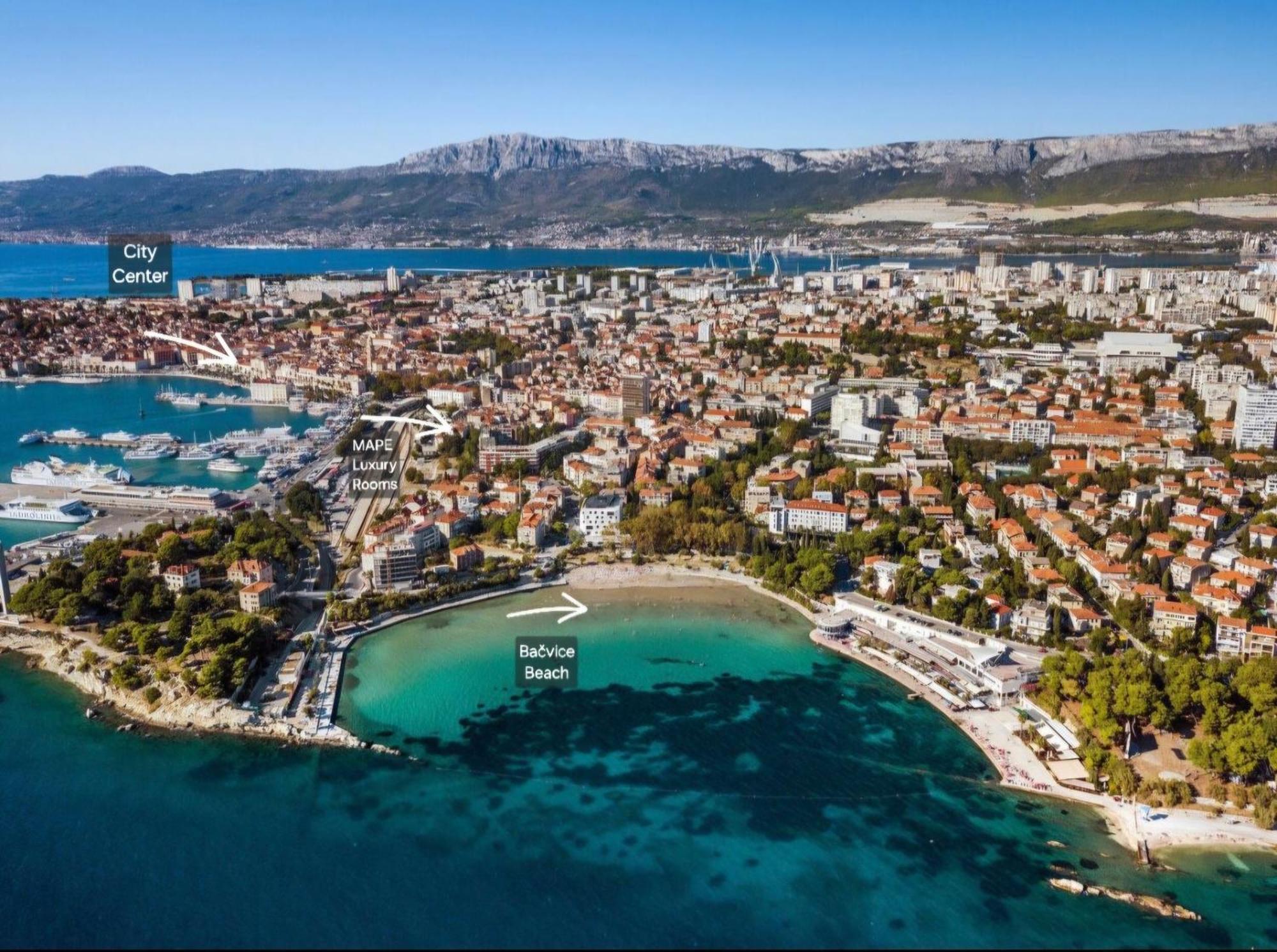 Ma Pe Luxury Rooms Split Kültér fotó